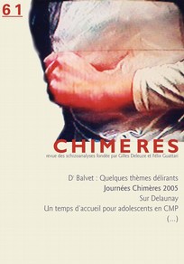 Chimères n°61 - Varia